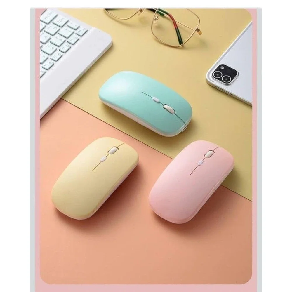 for iPad 11th (A16, 2025) / 10th Generation Case with Keyboard, Mouse and Pink